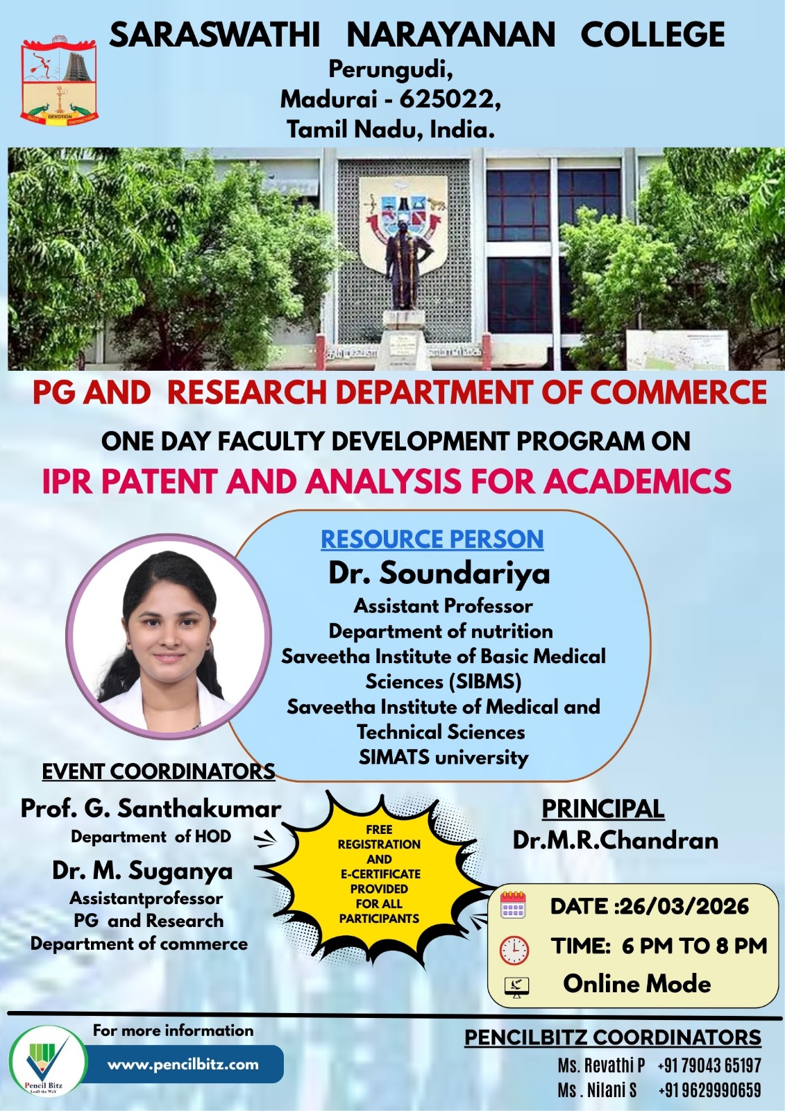 College Event Brochure